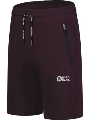 Moške bombažne kratke hlače NORDBLANC RELAXEDFIT NBSPM8254 VIJOLIČNA