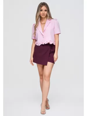 Ženska jakna OMBRE OW-BL-E0002 ROZA