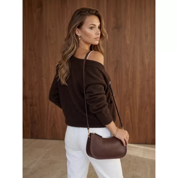  Ženski pulover DSTREET MY2576 RJAVA 