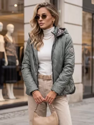 Ženska jakna DSTREET TY5775 ZELENA