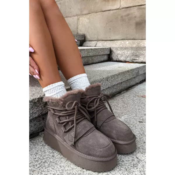  Ženski čevlji BIG STAR SHOES UU274315 RJAVE/BEŽ SENCE 