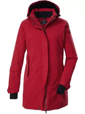 Ženska parka KILLTEC KOW 20 RDEČA