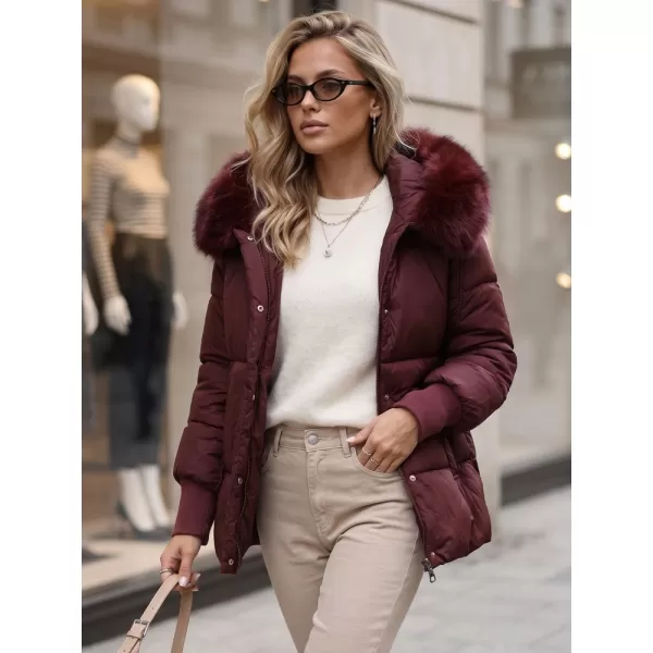  Ženska jakna DSTREET TY6003 BORDO 