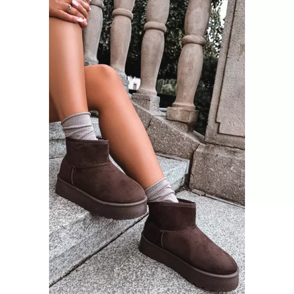  Ženski čevlji BIG STAR SHOES UU274223 RJAVE/BEŽ SENCE 