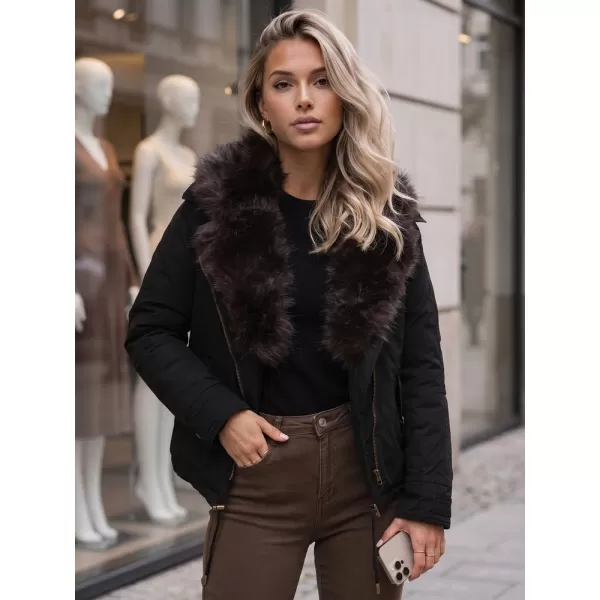  Ženska jakna DSTREET TY6072 ČRNA 