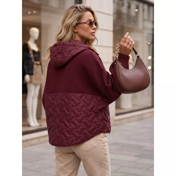  Ženska jakna DSTREET TY5916 BORDO 