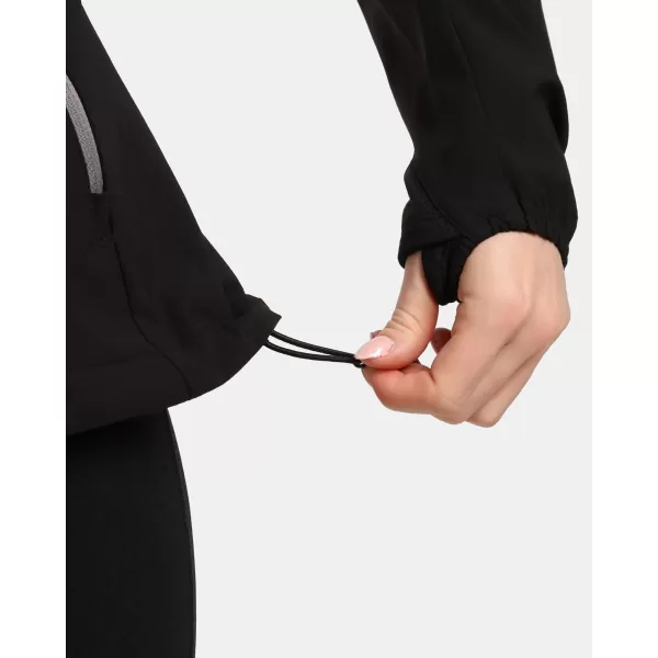  Ženska softshell jakna KILPI BALEO-W 1L0114KI ČRNA 