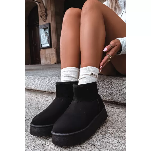  Ženski snežaki BIG STAR SHOES UU274222 ČRNA 