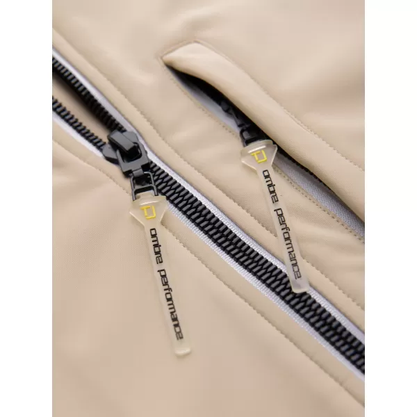  Moška softshell jakna OMBRE OM-JANP-0292 PESEK 