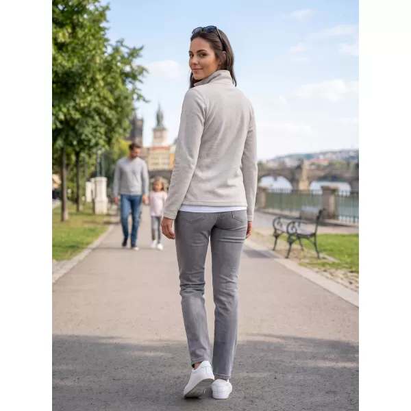  Ženski pulover iz flisa ALTISPORT ALW002852 SREBRNI POUDARKI 