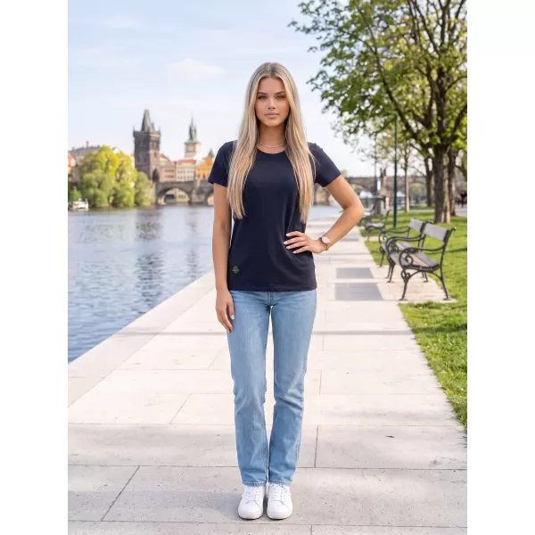  Ženska majica s kratkimi rokavi ALTISPORT NP/ALWST26001 ČRNI OPAL 