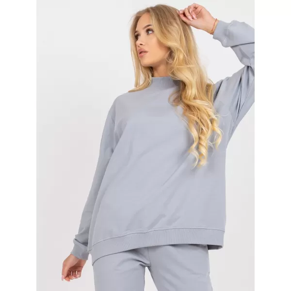  Ženski pulover BASIC FEEL GOOD AP-BL-A-R001 SIVA 