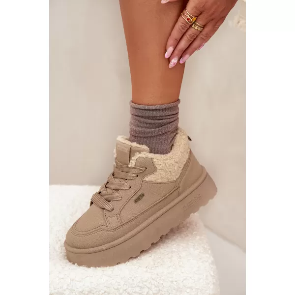  Ženski snežaki BIG STAR SHOES SS274105 BEŽ 