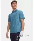 Moški Polo UNDER ARMOUR UA DRIVE CHILL PRINTED POLO 6009724-466 MODRA