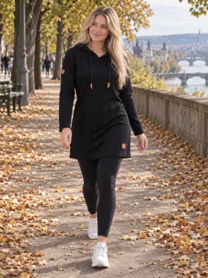 Ženski pulover ALTISPORT INA ČRNA