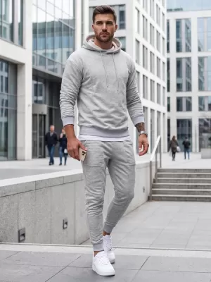 Moški komplet DSTREET AX0675 TEMNO SIVA