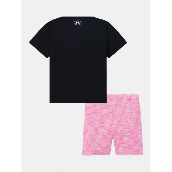 Komplet za punčko UNDER ARMOUR TWIST BIKE SHORT SET UASII0PR-001 ČRNA 