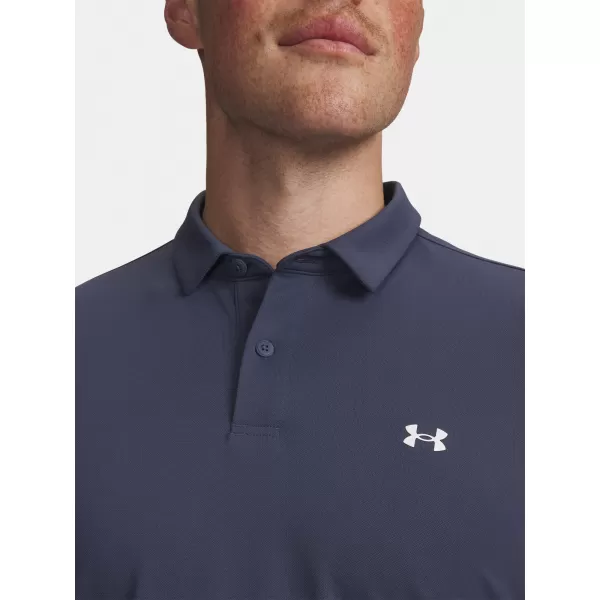  Moška majica s kratkimi rokavi UNDER ARMOUR T2G PIQUE POLO 6012303-044 SIVA 