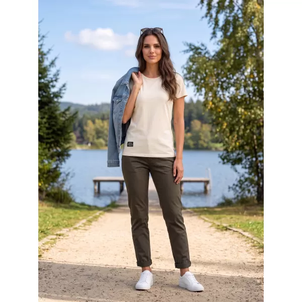  Ženska majica s kratkimi rokavi ALTISPORT NP/ALWST26001 NARAVNO 