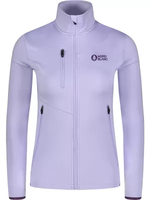 Ženski powerfleece pulover NORDBLANC CRISP NBSFL8338 VIJOLIČNA
