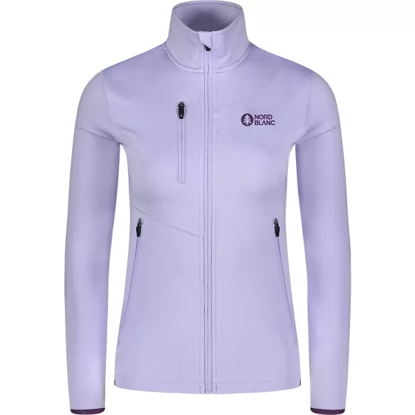  Ženski powerfleece pulover NORDBLANC CRISP NBSFL8338 VIJOLIČNA 