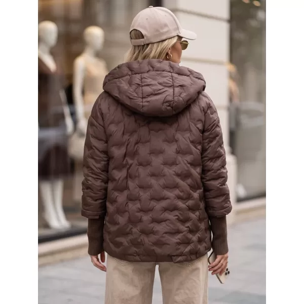  Ženska jakna DSTREET TY5870 RJAVA 