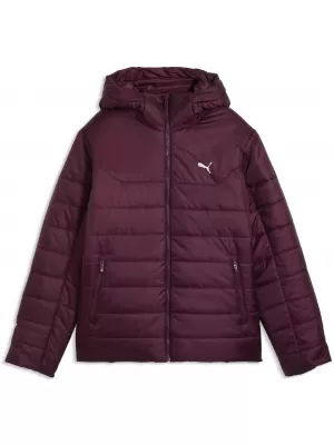 Ženska jakna PUMA ESS HOODED PADDED JACKET 68523124 RUBY NOIR