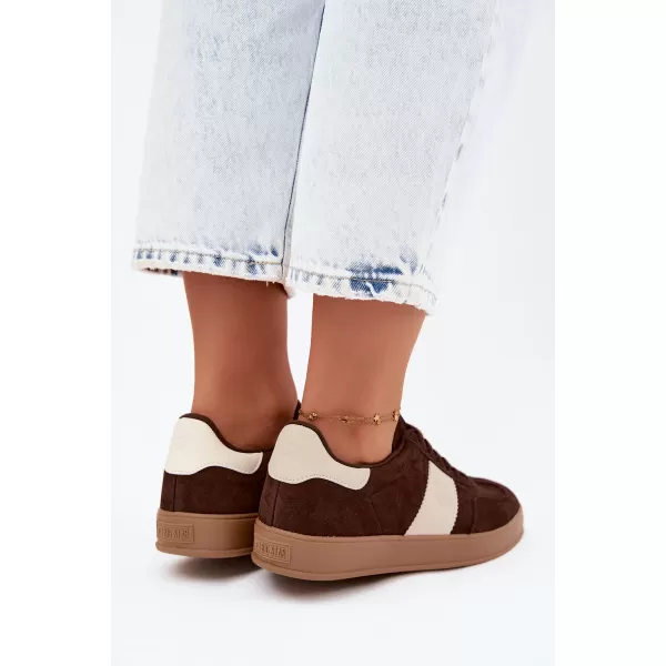  Ženske superge BIG STAR SHOES UU274008 RJAVA/BEŽ 