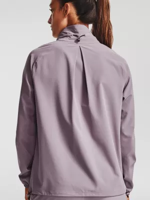 Ženska jakna UNDER ARMOUR RECOVER WOVEN JACKET 1351928-585 VIJOLIČNA