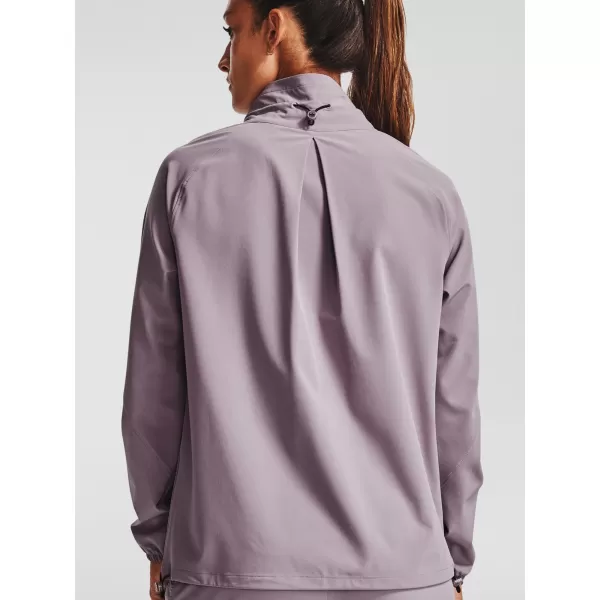  Ženska jakna UNDER ARMOUR RECOVER WOVEN JACKET 1351928-585 VIJOLIČNA 