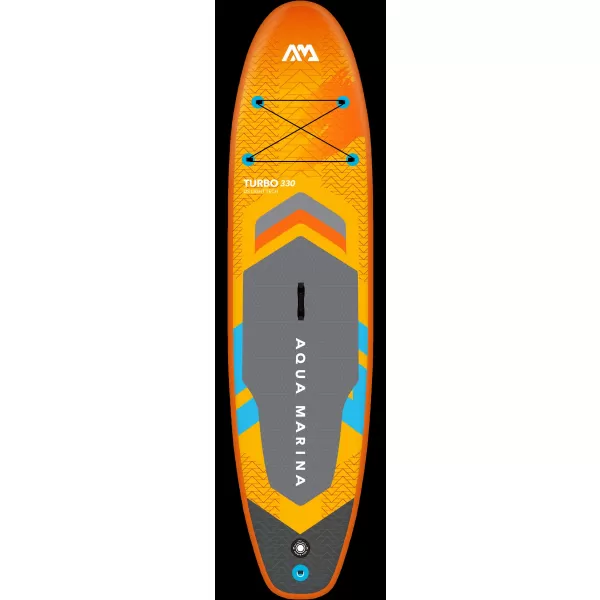  Deska za veslanje z motorjem AQUA MARINA GO Turbo 330 RUMENO SIVA 