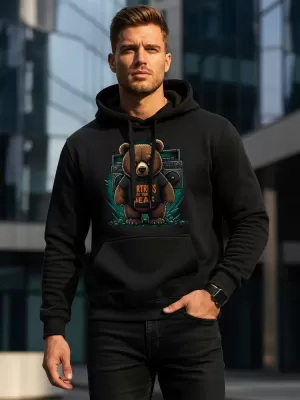 Moški pulover DSTREET NX0048B-BK ČRNA