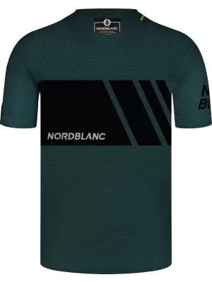 Moška funkcionalna kolesarska majica NORDBLANC MUD NBSMF8083 ZELENA