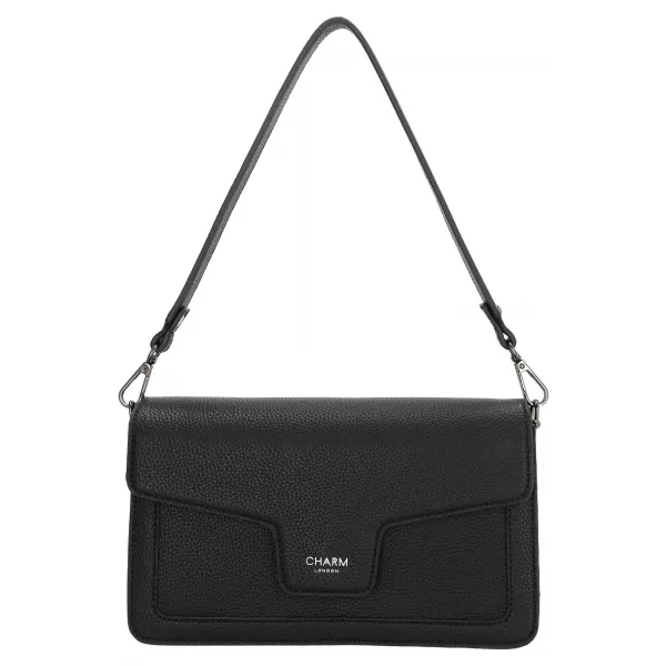  Torba CHARM LONDON MONACO W01440 ČRNA 
