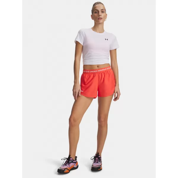  Ženske kratke hlače UNDER ARMOUR TECH PLAY UP SHORTS 1389882-690 RDEČA 