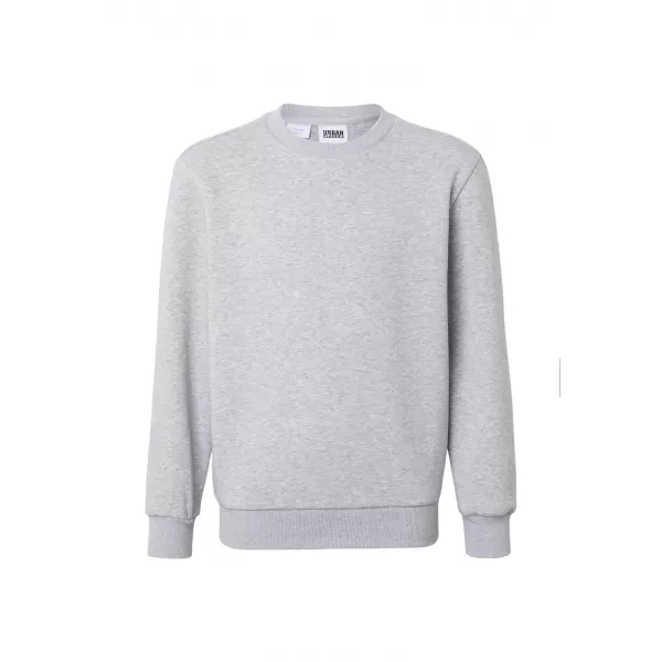  Dětská mikina URBAN CLASSICS UCK6751 HEATHER GREY 