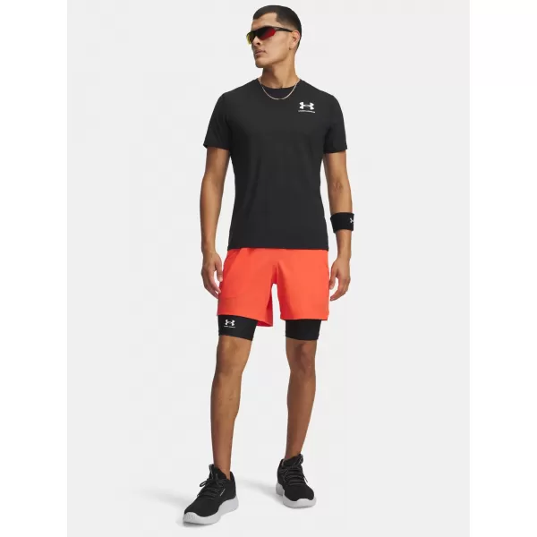  Moške kratke hlače UNDER ARMOUR VANISH WOVEN 6IN SHORTS 1373718-690 RDEČA 