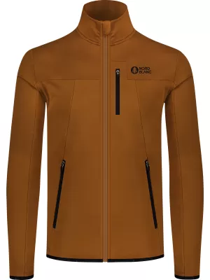 Moški powerfleece pulover NORDBLANC MORASS NBSFM8335 RJAVA