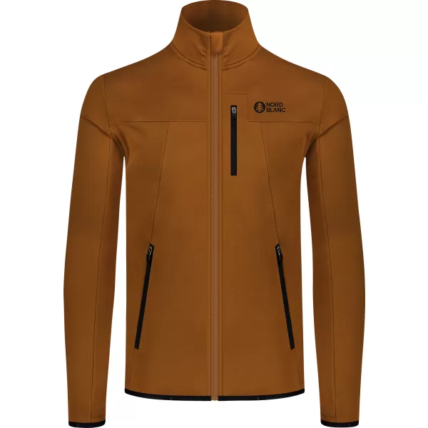  Moški powerfleece pulover NORDBLANC MORASS NBSFM8335 RJAVA 