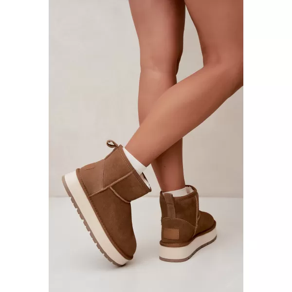  Ženski čevlji BIG STAR SHOES UU274692 RJAVA/BEŽ 
