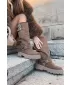 Ženski škornji BIG STAR SHOES OO274A182 BEŽ
