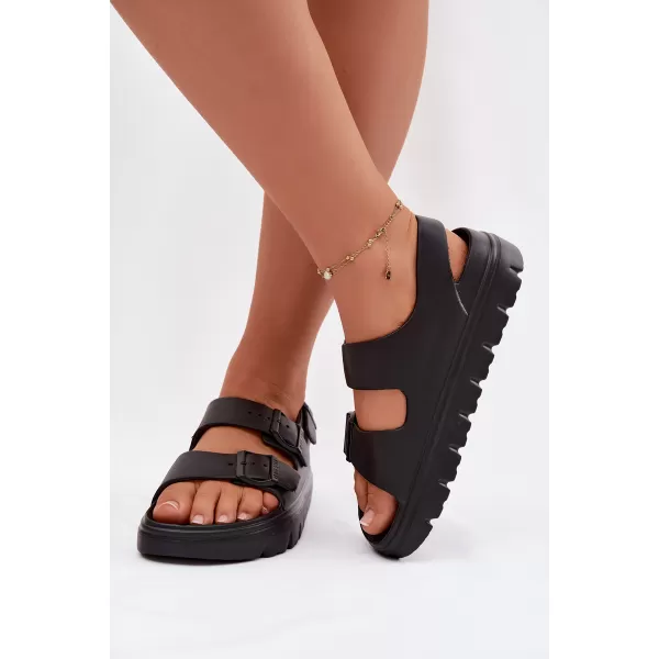  Ženske sandale BIG STAR SHOES TT274A031 ČRNA 