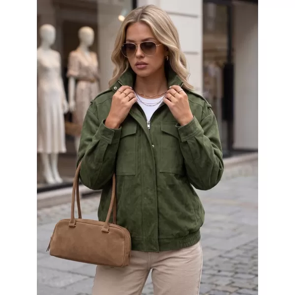  Ženska jakna DSTREET TY5959 ZELENA 