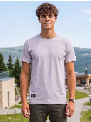 Moška majica s kratkimi rokavi ALTISPORT NP/ALMST20001 NEŽNO SIVA