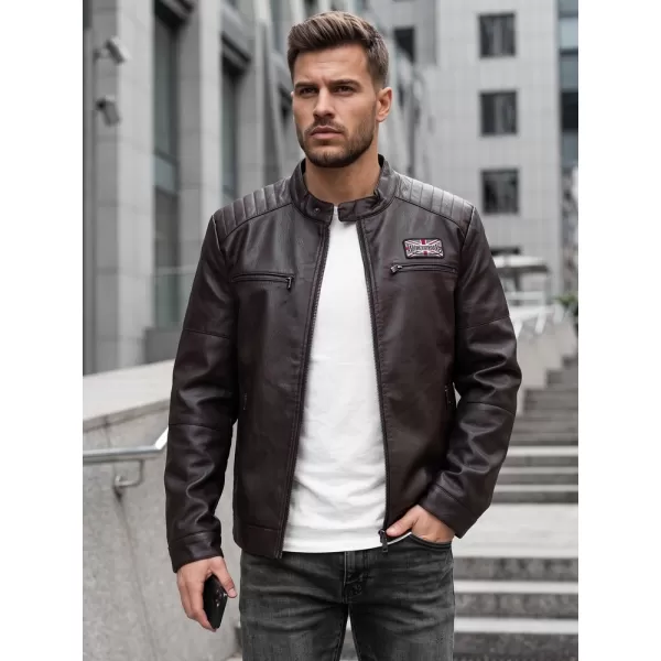  Moška jakna DSTREET TX5146 RJAVA 