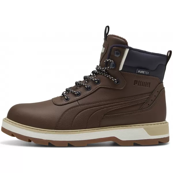  Škornji PUMA DESIERTO V3 PURETEX 39392805 KOSTANJEVO RJAVA/KOSTANJEVO RJAVA/NOVA MORNARSKO MODRA 