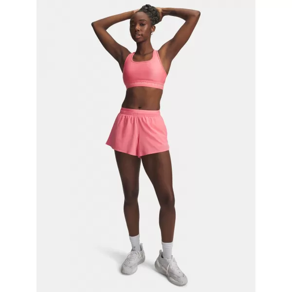  Ženske kratke hlače UNDER ARMOUR VANISH WOVEN 3IN SHORTS 6009965-600 ROZA 
