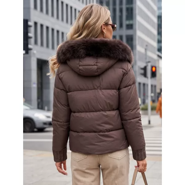  Ženska jakna DSTREET TY5831 RJAVA 
