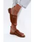 Ženske sandale ZAZOO 40473 RJAVA