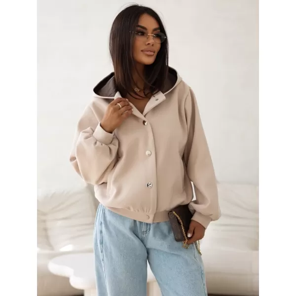  Ženska jakna DSTREET TY5927 BEŽ 